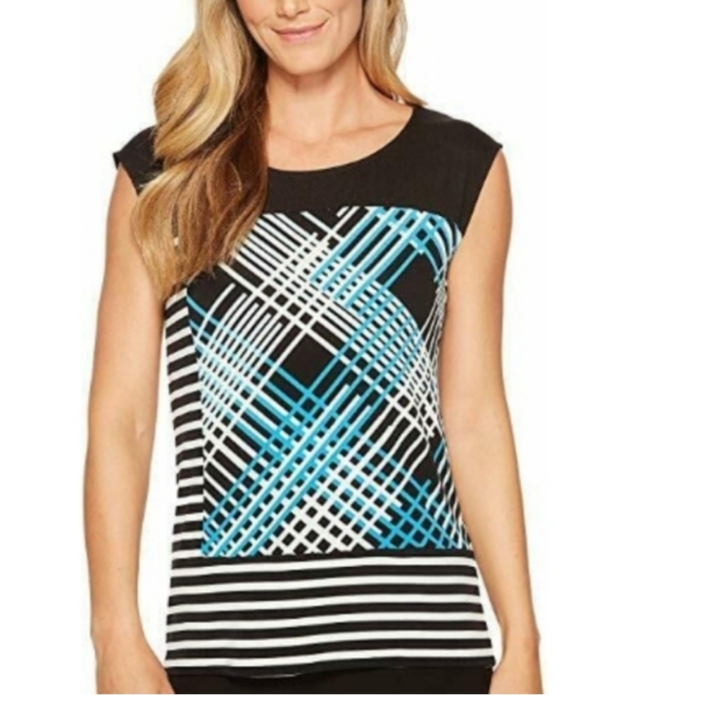 Calvin klein Shell blouse Sz M